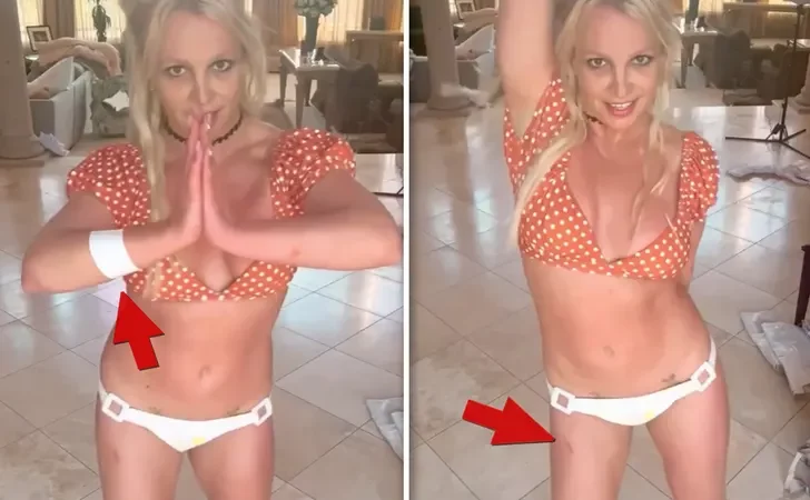 La polícia visita a Britney Spears después de su peligrosa danza con cuchillos