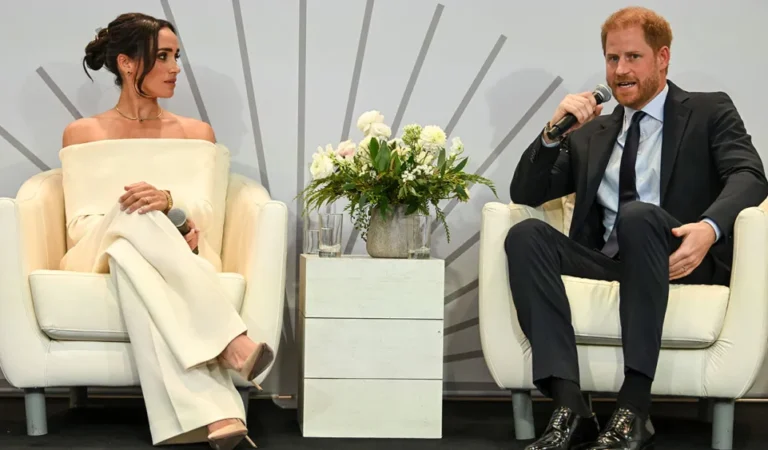 El príncipe Harry y Meghan Markle hablan de la necesidad de plataformas de redes sociales más seguras