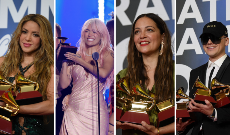 Lista completa de los ganadores de los Latin Grammy 2023