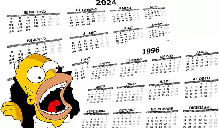 Vuelven los calendarios de 1996: La curiosa razón por la que están de moda otra vez