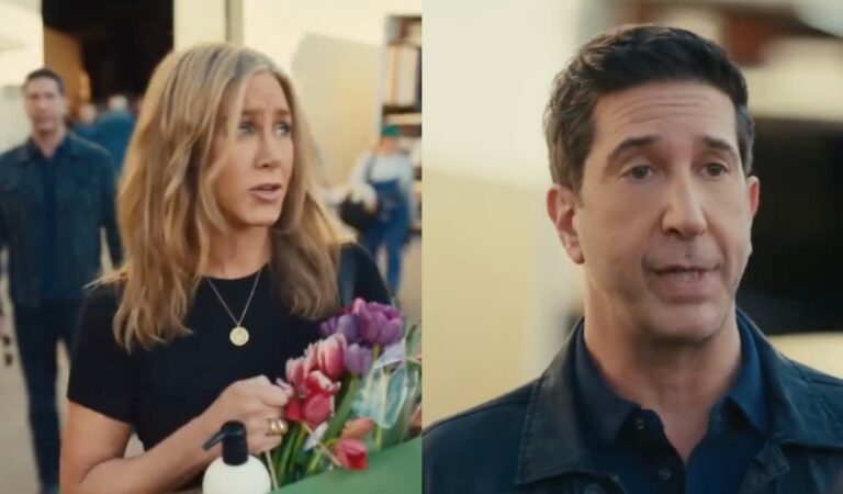 Rachel y Ross de «Friends» son los protagonistas de una nueva promo del Super Bowl