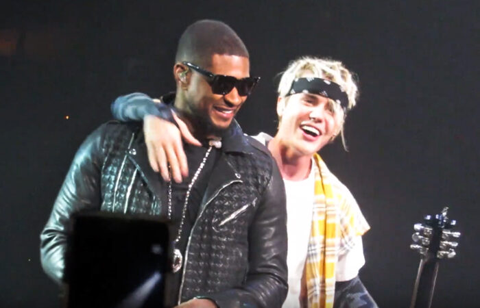 Justin Bieber podría ser el acompañante sorpresa de Usher en el Super Bowl