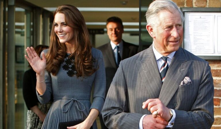 El rey Carlos III elogió la valentía de Kate Middleton