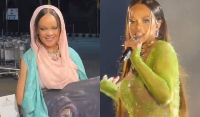 Rihanna encendió la India con su talento: fue la gran estrella de la preboda del año   