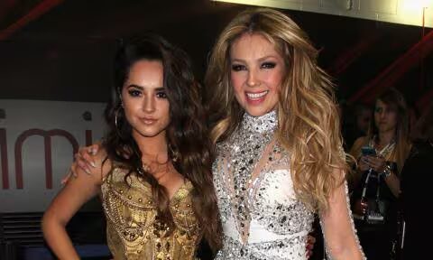 Así fue el supuesto encontronazo entre Thalía y Becky G