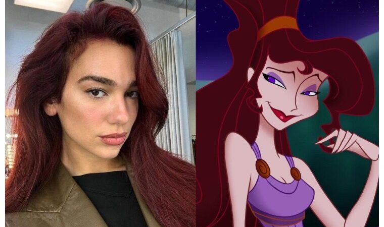 Dua Lipa podría ser “Megara” en el live action del clásico de Disney “Hércules”