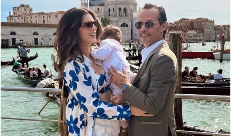 Nadia Ferreira celebra su cumpleaños junto a su hijo y su esposo Marc Anthony en Venecia 