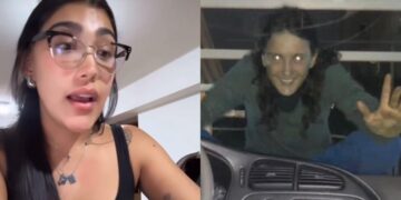 Dani Barranco y acosadora de El Hatillo