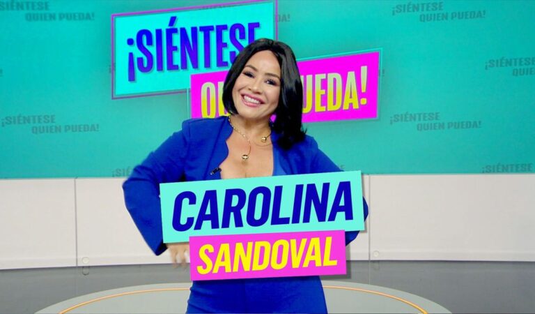 Carolina Sandoval contó la razón por la que se retractó y volvió a la televisión