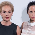 Carolina Herrera y su hija. Foto cortesía