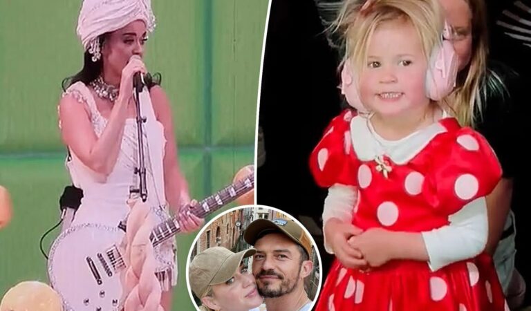 ¡Que ternura! Katy Perry y su hija protagonizaron este dulce momento