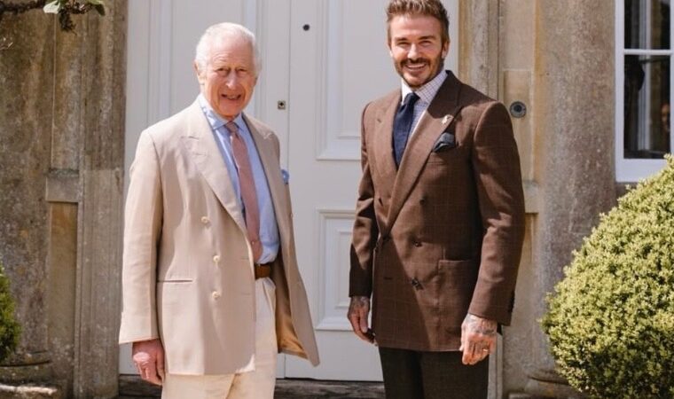David Beckham se convierte en el nuevo embajador de la Fundación del Rey Carlos III
