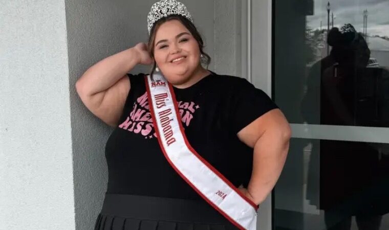 Modelo obesa se corona como “Miss Alabama” y recibe fuertes críticas en redes sociales