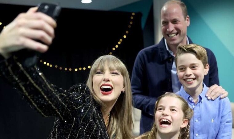 ¡La realeza es swiftie! Príncipe William asistió al concierto de Taylor Swift con sus hijos 