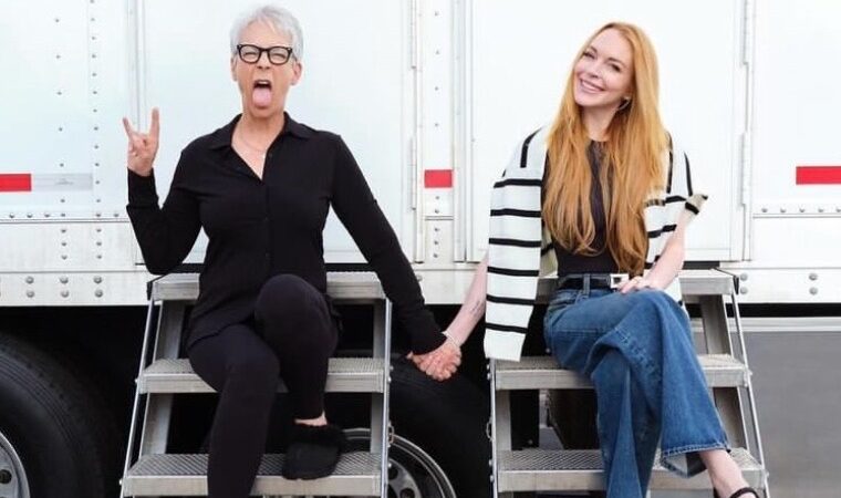 Lindsay Lohan y Jamie Lee Curtis anuncian que ya iniciaron las grabaciones de la secuela de “Un viernes de locos” 