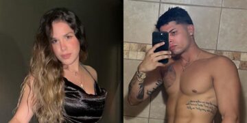 Camila Rodríguez (expareja de Beéle) e Isander Pérez (exnovio de Isabella Ladera)- Foto Cortesía