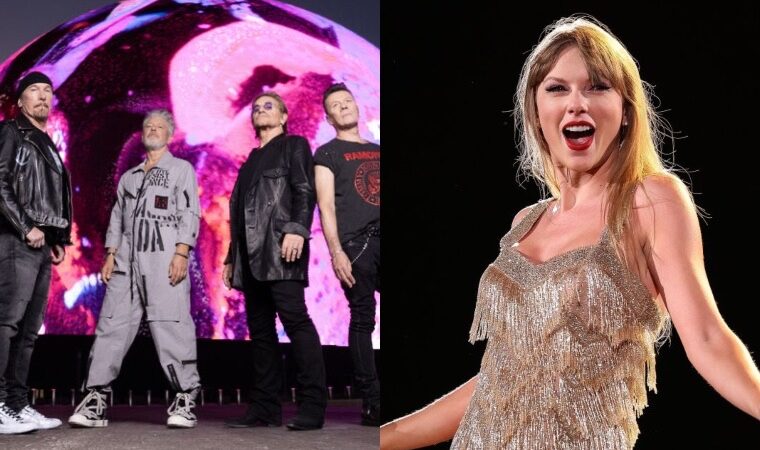 «Bienvenida a nuestro hogar»: Taylor Swift recibe flores de U2 en Irlanda