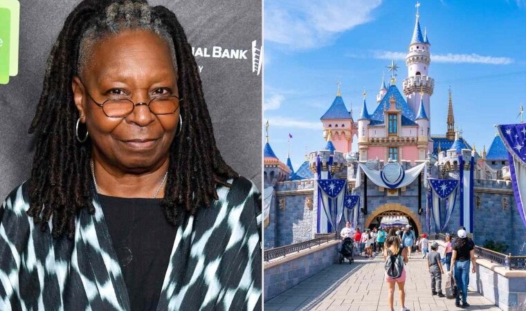 Whoopi Goldberg revela que esparció las cenizas de su madre en Disneyland