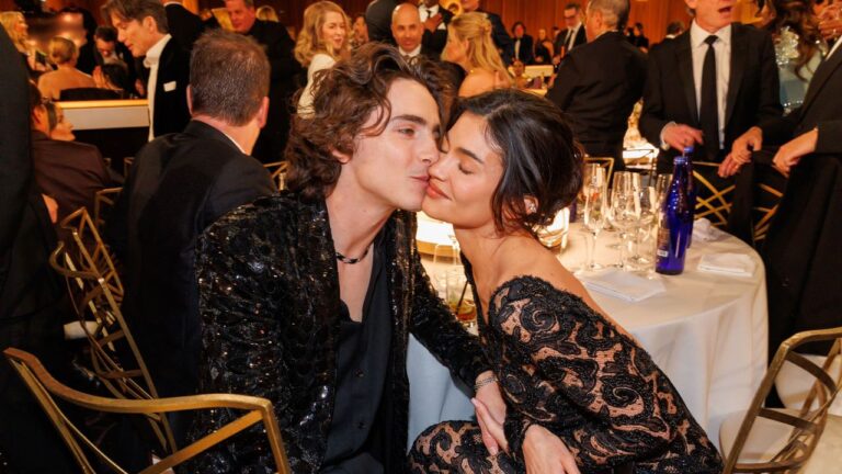 Kylie Jenner y Timothée Chalamet- Foto Cortesía