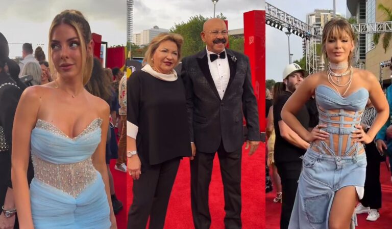 Estrellas venezolanas deslumbran en la alfombra roja de Premios Juventud 2024