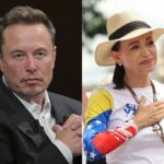 Elon Musk y María Corina Machado- Foto Cortesía