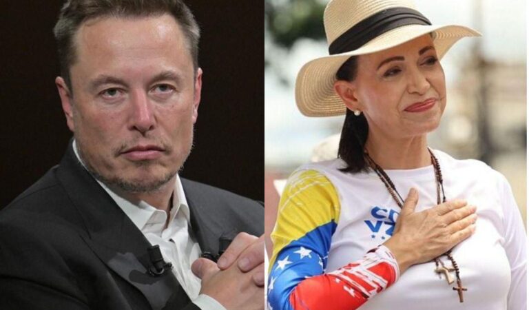 Elon Musk dio su opinión sobre Venezuela y María Corina Machado le respondió