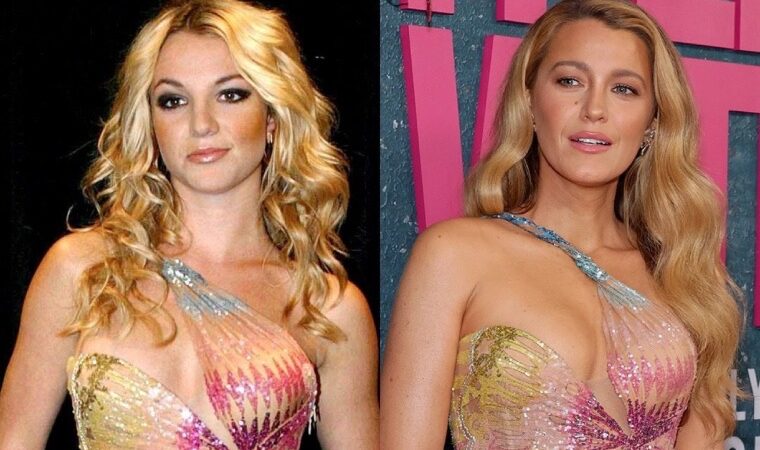 Blake Lively deslumbra en la alfombra roja de «It Ends With Us» con un homenaje a Britney Spears