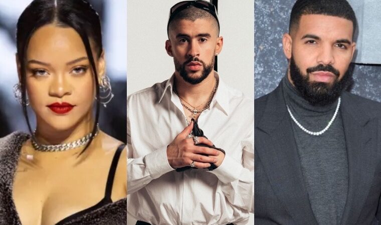 Bad Bunny rompe nuevo récord igualando a Drake y Rihanna