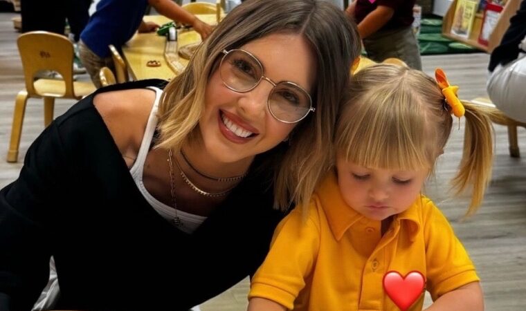 ¡Qué ternura! Sascha Fitness compartió el primer día de clases de su hija menor Sienna