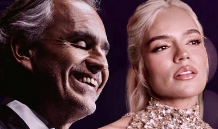 Andrea Bocelli y Karol G se unen en una nueva versión de “Vivo por ella”