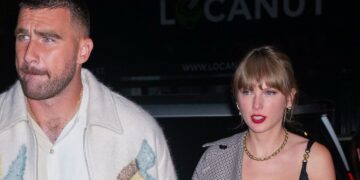 Taylor Swift y Travis Kelce- Foto Cortesía