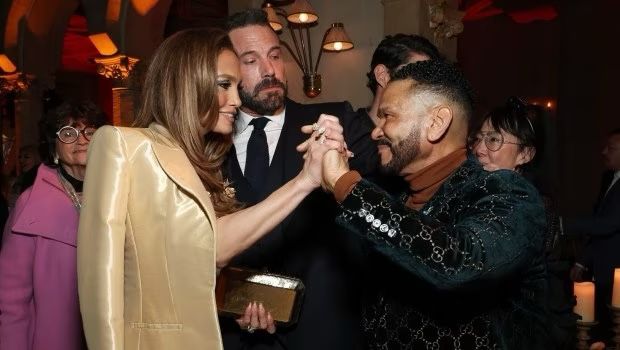 Jennifer López, Benny Medina y Ben Affleck- Foto Cortesía