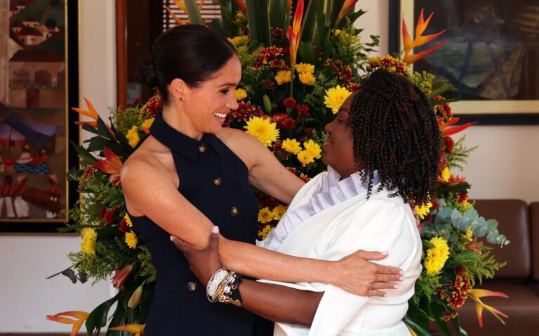 Meghan Markle y la vicepresidenta de Colombia, Francia Márquez- Foto Cortesía