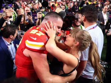 Travis Kelce y Taylor Swift- Foto Cortesía