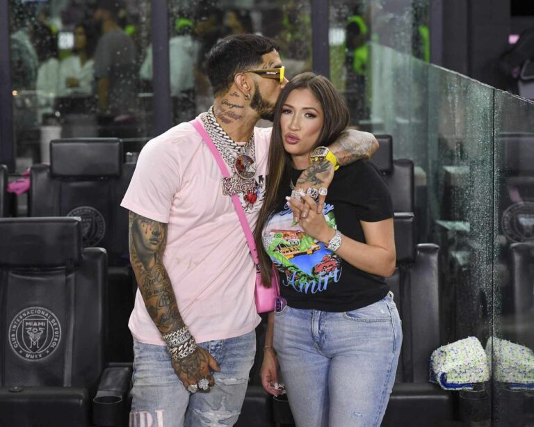 Anuel y Laury Saavedra- Foto Cortesía