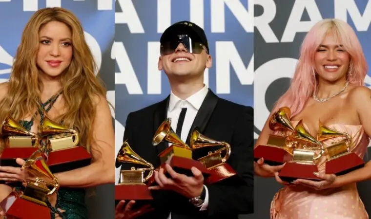 Artistas venezolanos brillan en la lista de nominados de los premios Latin Grammy 2024