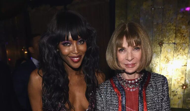 Las incómodas indirectas entre Naomi Campbell y Anna Wintour