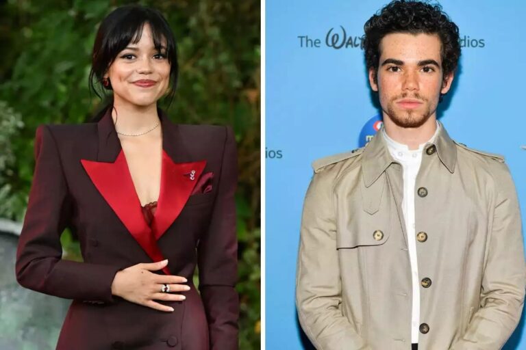 Jenna Ortega y Cameron Boyce- Getty Images