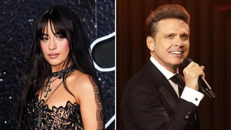 Camila Cabello y Luis Miguel- Foto por Getty Images