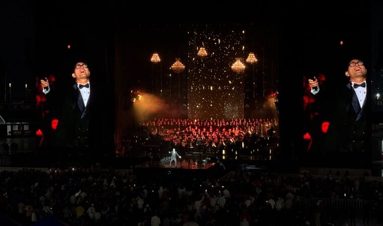 Joseph Amado rindió homenaje a Héctor Lavoe en un concierto histórico en Caracas