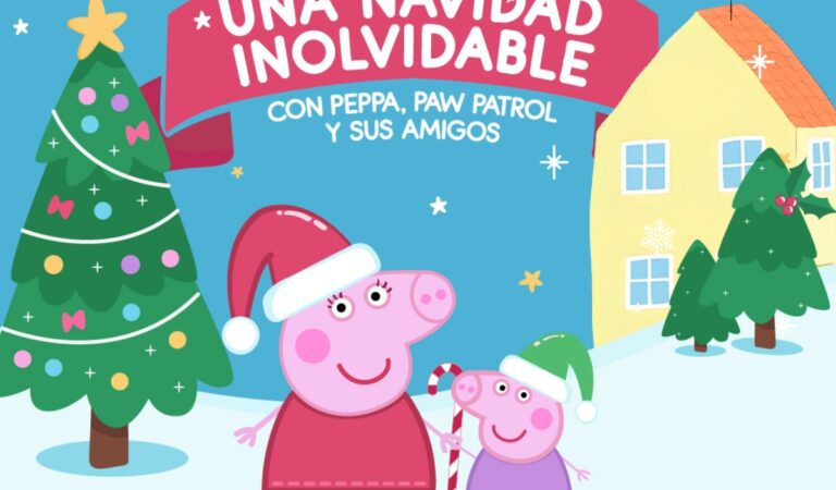 «Una Navidad Inolvidable» con Peppa Pig y Paw Patrol llega a El Hatillo a partir del 1 de diciembre