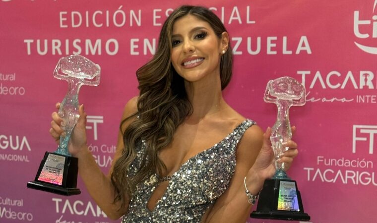 Bianca Rosales y «Viajando con Bivi» ganan premios al Mejor Programa y Mejor Conductora de TV