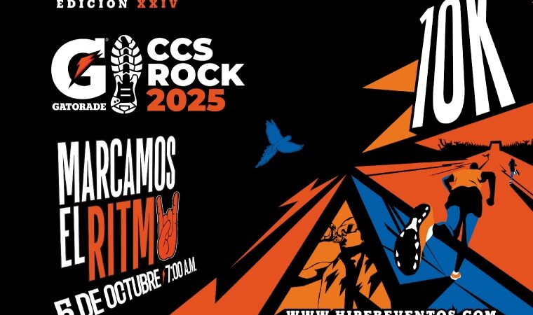 Más de 12.000 inscritos impulsan la XXIV edición de la Gatorade Caracas Rock 2025