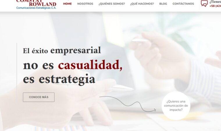 Comstat Rowland Venezuela celebra su 39 aniversario con innovadora plataforma web