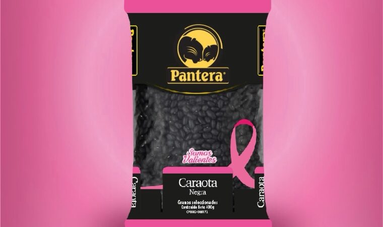Pantera lanza empaque rosa en alianza con SenoSalud contra el cáncer de mama