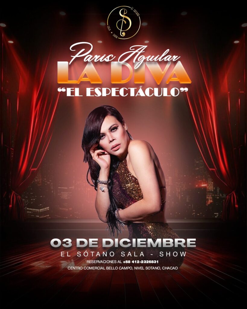 Paris Aguilar regresa a Venezuela con concierto íntimo