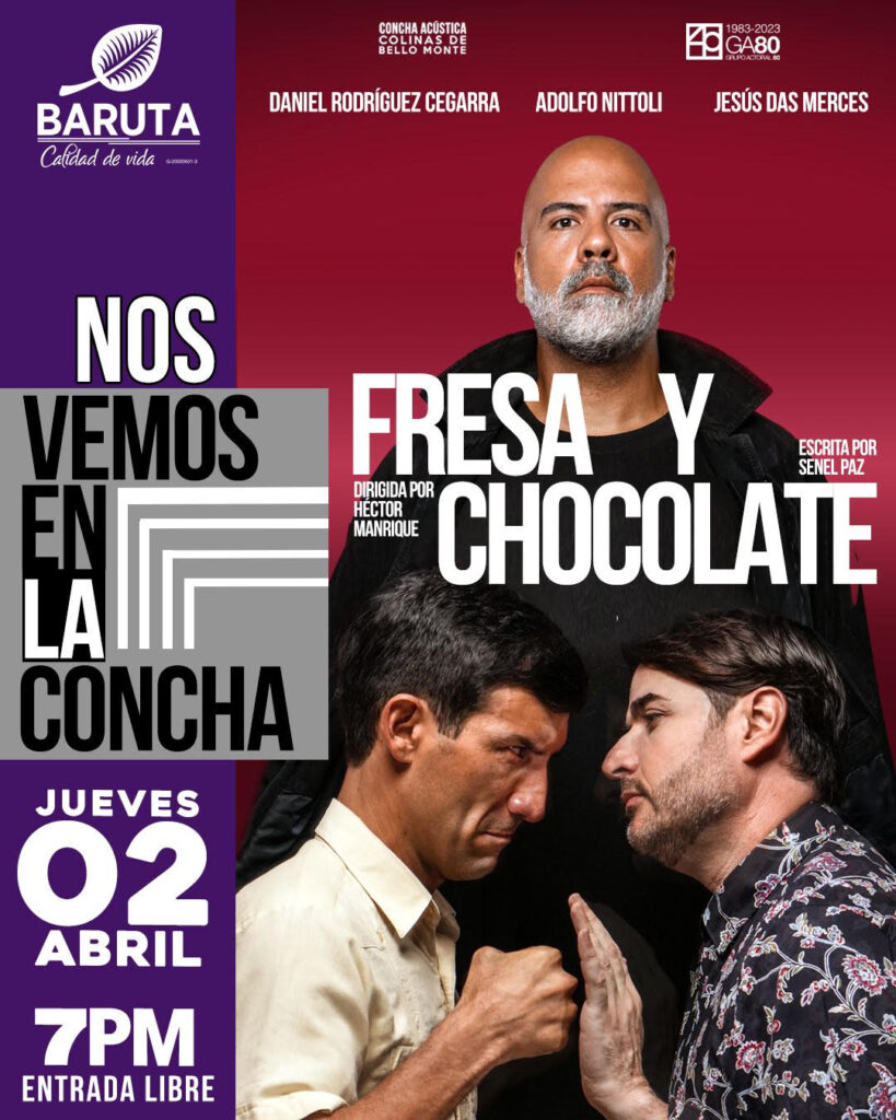 “Fresa y Chocolate” llega gratis a La Concha de Bello Monte en Semana Santa con “Nos Vemos en La Concha”