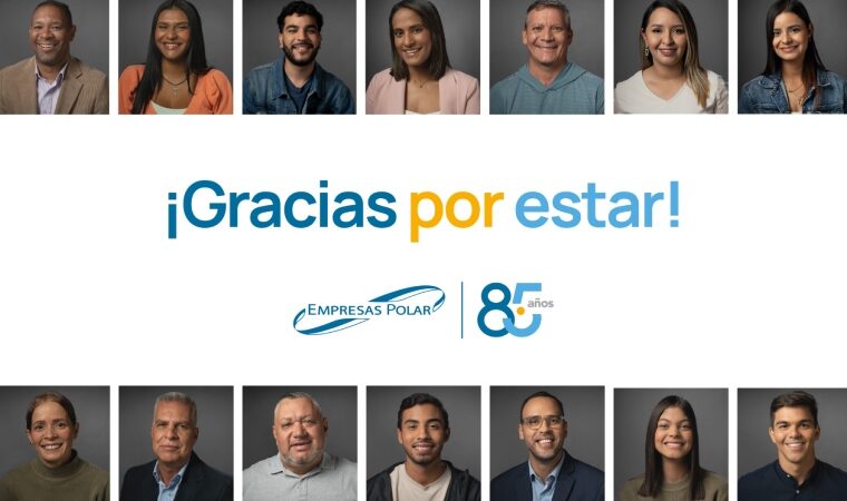Empresas Polar celebra 85 años con campaña “Gracias por estar”: un homenaje a la gente que construye su historia