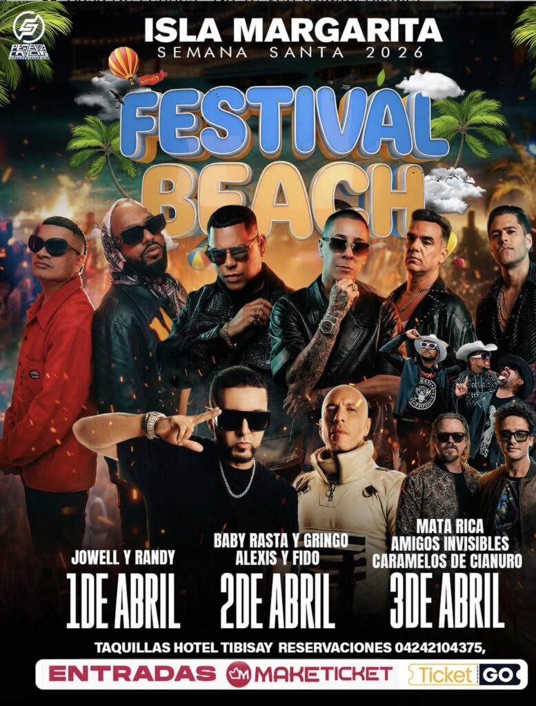 Oyeid encenderá Margarita con su show en el Festival Beach