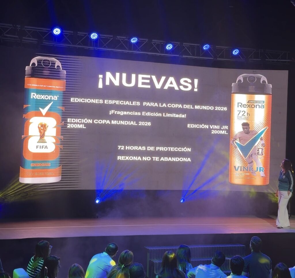 Rexona lanza en Venezuela su campaña “Huele a Copa Mundial de la FIFA 2026™”